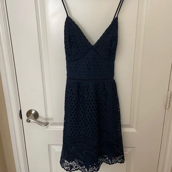 Abercrombie & Fitch Day dress, Women's, Size: Medium, Blue